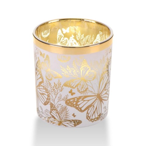 CANDELA GRANDE CON FARFALLE H.10X8